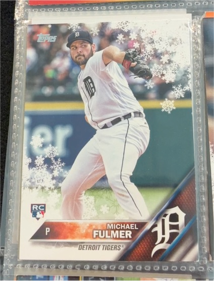 2016 Topps Holiday #HMW34 Michael Fulmer — front