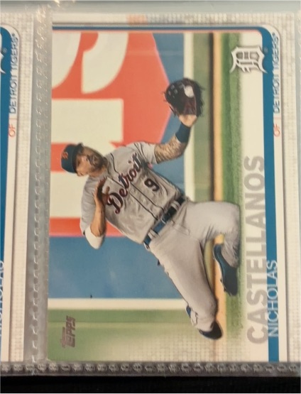 2019 Topps #209 Nicholas Castellanos — front