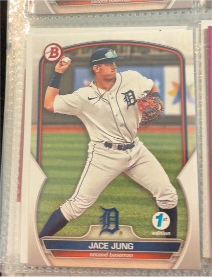 2023 Bowman Prospects #BP-53 Jace Jung — front
