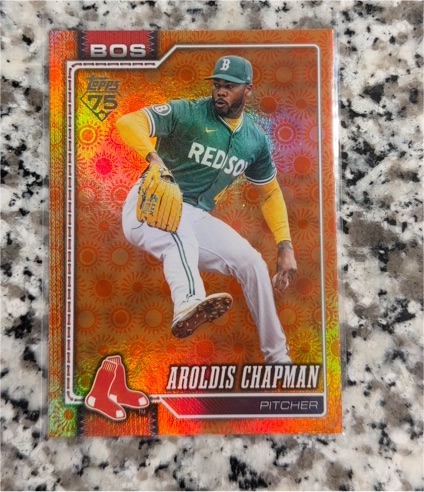 2026 Topps Series 2 #656 Aroldis Chapman — front