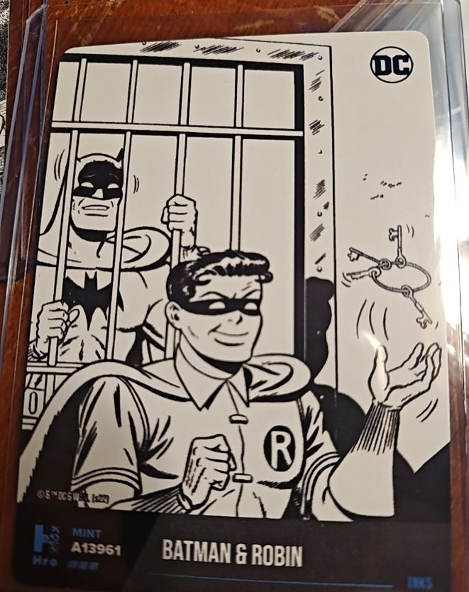 2022 HRO Chapter 2 Batman & Robin Inks #A13961 — front