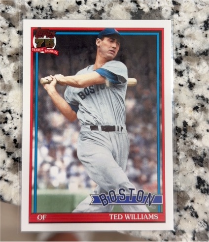 2026 Topps Series 2 #91B2-46 Ted Williams — front