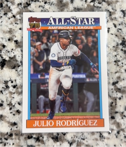 2026 Topps Series 2 1991 All-Star Retro #91AS-23 Julio Rodriguez — front