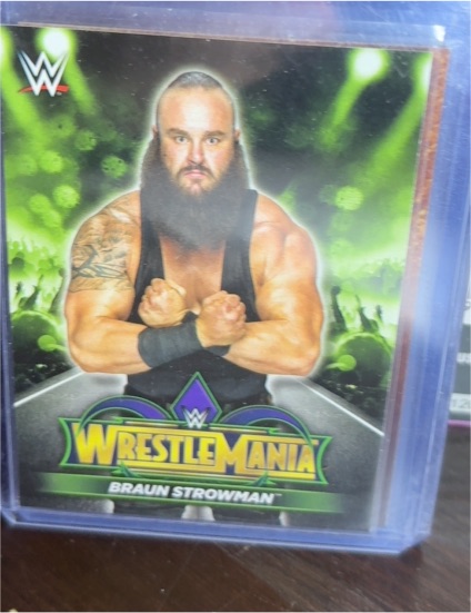 2018 Topps WWE Road to Wrestlemania #R-35 Braun Strowman — front