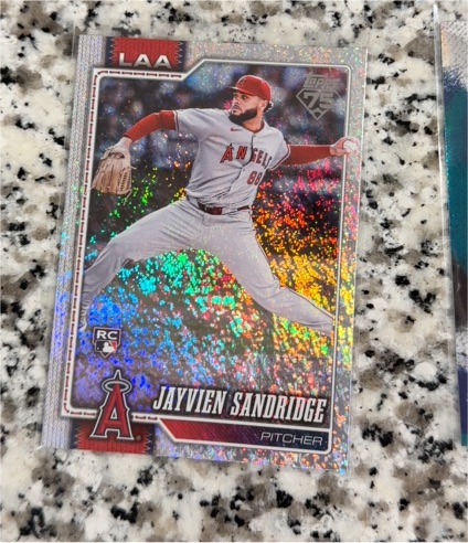 2026 Topps Series 2 #511 Jayvien Sandridge — front