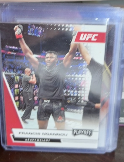 2021 Panini Chronicles UFC Playoff #67 Francis Ngannou — front