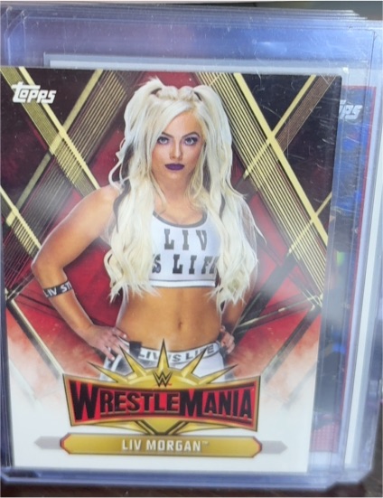 2019 Topps WWE Road to Wrestlemania #WM-50 Liv Morgan — front