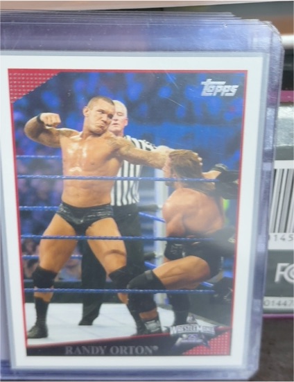 2009 Topps WWE #87 Randy Orton — front