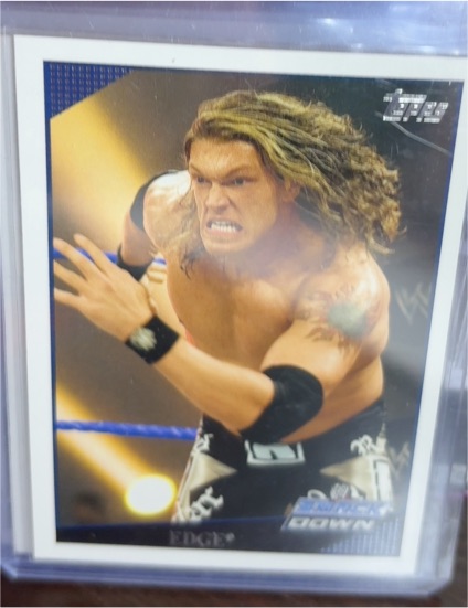 2009 Topps WWE #21 Edge — front