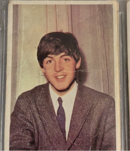 1964 Topps Beatles Color Cards #49 Paul McCartney — front