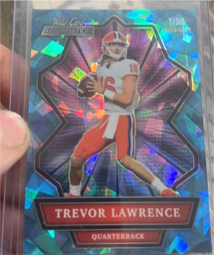 2021 Wild Card Alumination #ABC-1 Trevor Lawrence — front