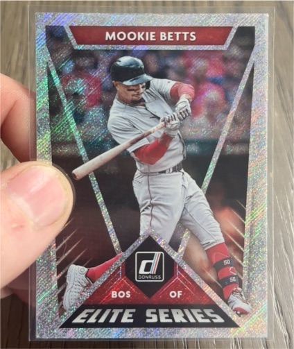 2020 Donruss Elite Series #E-10 Mookie Betts — front
