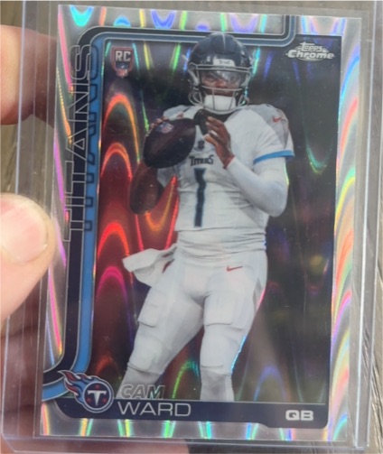 2025 Topps Chrome #314 Cam Ward — front