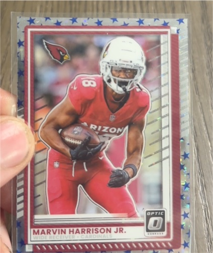 2025 Panini Donruss Optic #191 Marvin Harrison Jr. — front