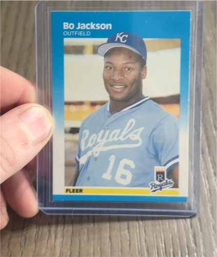 1987 Fleer #369 Bo Jackson — front