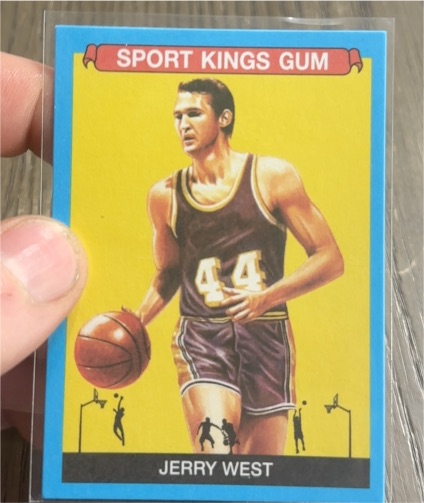 2023 Sport Kings Gum #125 Jerry West — front