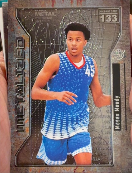 2021 Skybox Metal Universe Champions #133 Moses Moody — front
