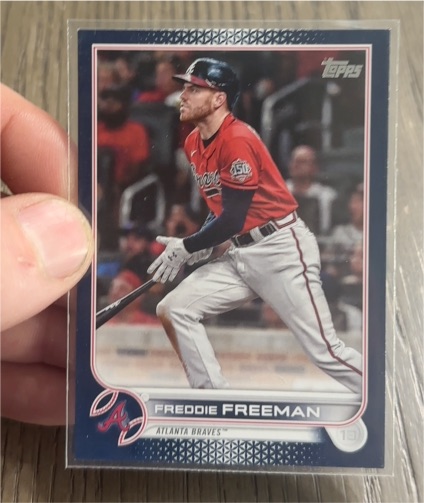 2022 Topps Series 1 #236 Freddie Freeman — front
