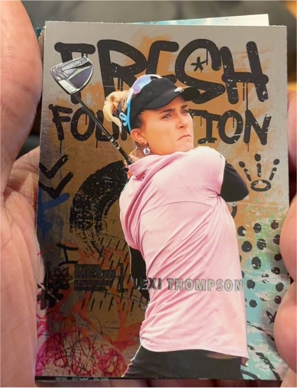 2021 SkyBox Metal Universe Champions #FF26 Lexi Thompson Fresh Foundation — front