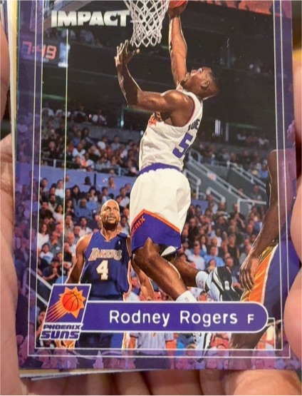 1999-00 SkyBox Impact #131 Rodney Rogers — front
