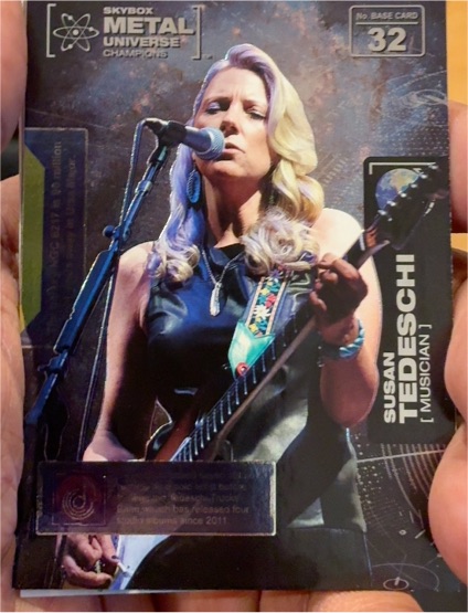 2021 Skybox Metal Universe Champions #32 Susan Tedeschi — front