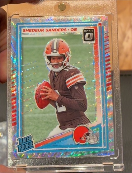 2025 Panini Donruss Optic #203 Shedeur Sanders — front