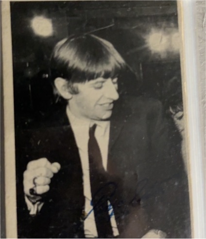 1964 Topps Beatles Black and White 2nd Series #114 Ringo Starr — front