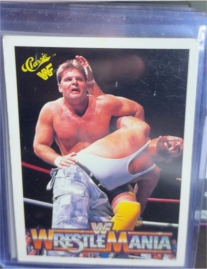 1990 Classic WWF The History of Wrestlemania #91 Jacques Rougeau — front