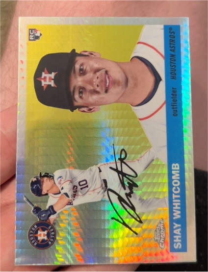 2025 Topps Chrome Platinum #281 Shay Whitcomb — front