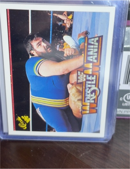 1990 Classic WWF WrestleMania V #97 Akeem Shawn Michaels — front