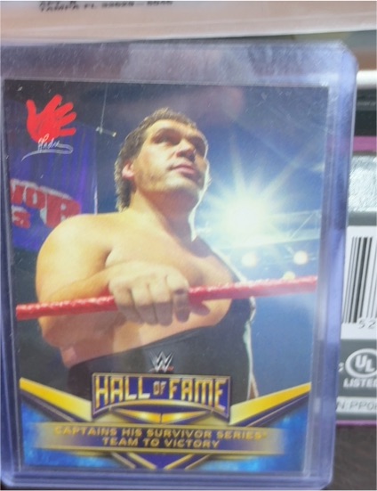 2018 Topps WWE Hall of Fame Tribute #6 Andre the Giant — front