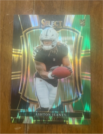 2025 Panini Select #104 Ashton Jeanty — front