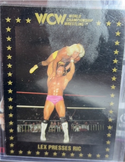 1991 Championship Marketing WCW #36 Lex Presses Ric — front