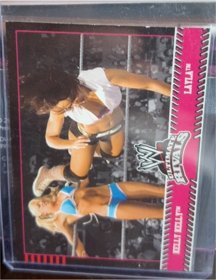 2008 Topps WWE Ultimate Rivals #69 Kelly Kelly Layla — front