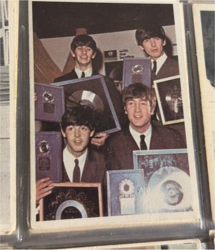 1964 Topps Beatles Color Cards #6 — front