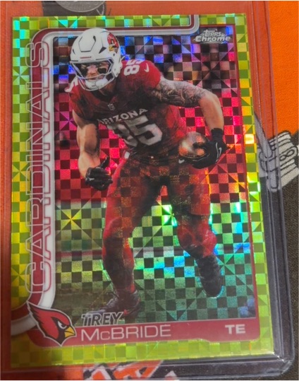 2025 Topps Chrome #4 Trey McBride — front