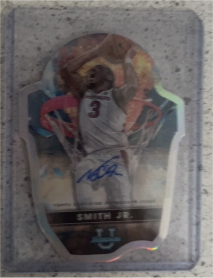 2022-23 Bowman University Best #BB-6 Nick Smith Jr. Buckets Die Cut — front