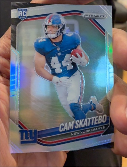 2025 Panini Prizm #363 Cam Skattebo — front