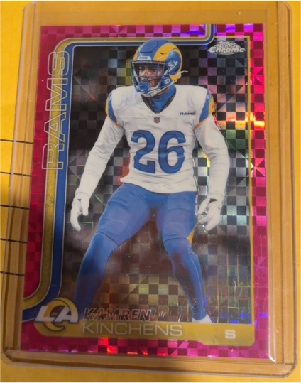 2025 Topps Chrome #174 Kamren Kinchens — front