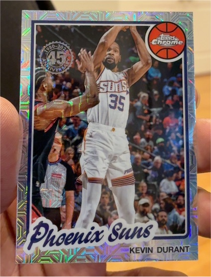 2025-26 Topps Chrome #TC-KD Kevin Durant — front