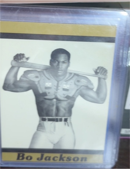 1990 Oddball Bo Jackson Promo Card — front
