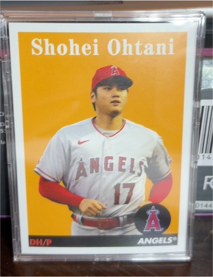 2023 Topps Throwback Thursday #5 Shohei Ohtani — front