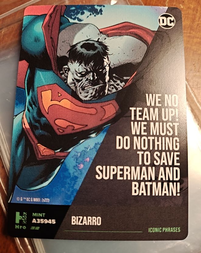 2022 Hro Chapter 2 #A35945 Bizarro — front