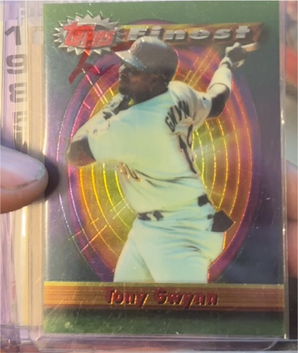 1994 Topps Finest #201 Tony Gwynn — front