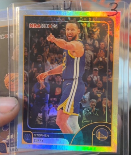 2025-2026 Topps NBA Hoops #261 Stephen Curry — front