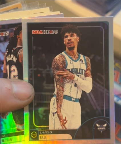 2025-26 Topps NBA Hoops #185 LaMelo Ball — front