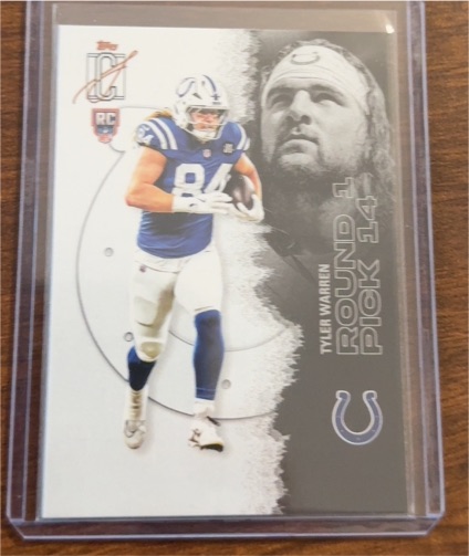 2025 Topps Signature Class #110 Tyler Warren — front
