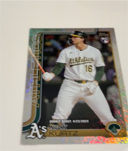 2025 Topps Update #US197 Nick Kurtz — front