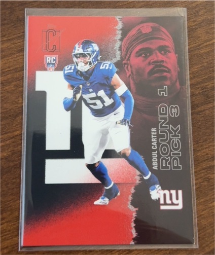 2025 Topps Signature Class #118 Abdul Carter — front