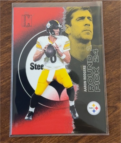 2025 Topps Signature Class #44 Aaron Rodgers — front